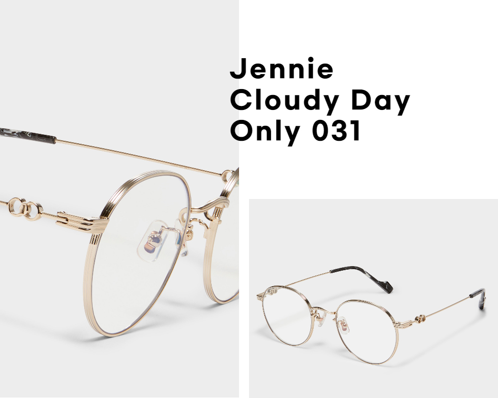 2022 Gentle Monster Cloudy Day Only 031 Gold Frame Glasses Jentlehome Jennie